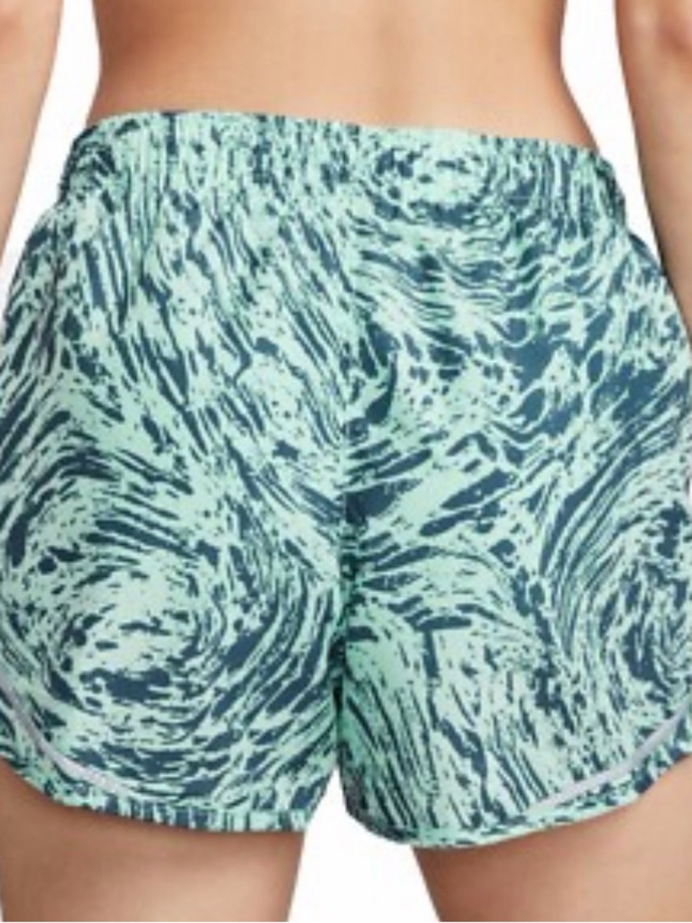 Eddie Bauer Aqua Swirl Athletic Shorts